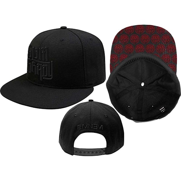 Eminem Unisex Vuxen Slim Shady Keps En Storlek Svart Black One Size