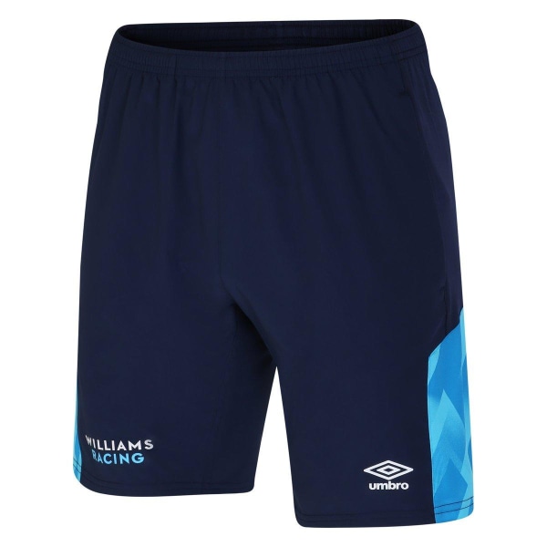 Umbro Herr ´23 Woven Williams Racing Shorts XL Peacoat/Diva Blu Peacoat/Diva Blue XL
