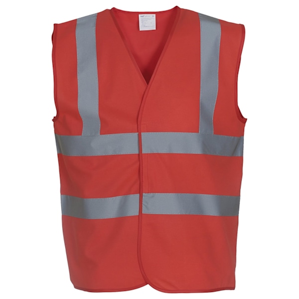 Yoko Unisex Hi-Vis Väst 3XL Röd Red 3XL