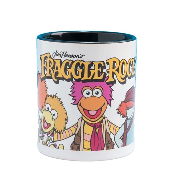 Fraggle Rock Grupp Mugg One Size Vit/Off White White/Off White One Size