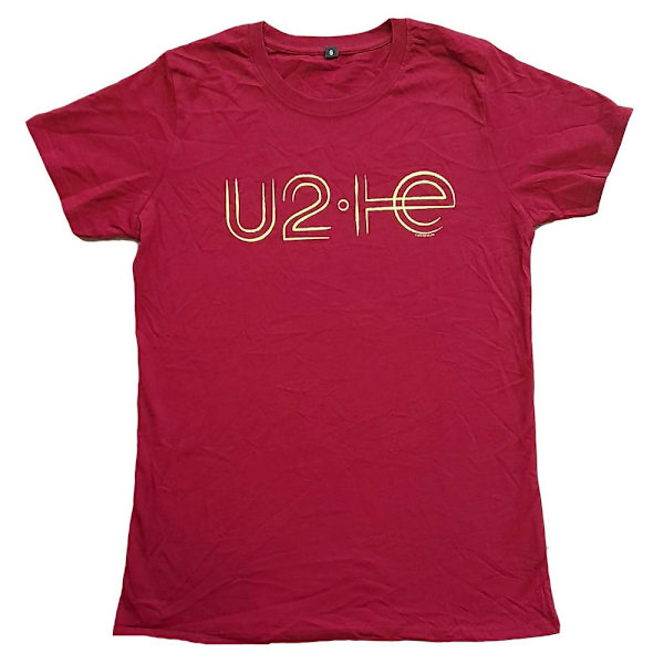 U2 Unisex Adult I+E 2015 Tour Dates T-Shirt L Maroon Maroon L