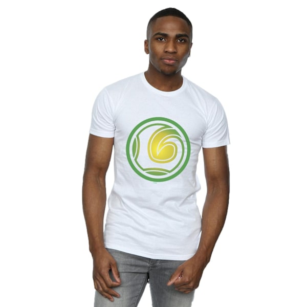 Marvel herr Loki symbol T-shirt 4XL vit White 4XL