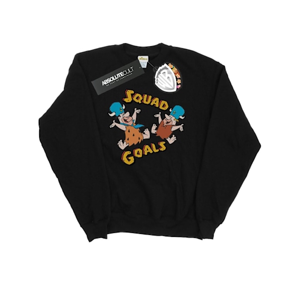 The Flintstones Herr Squad Goals Sweatshirt M Svart Black M