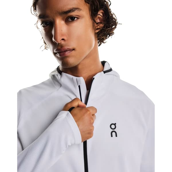 On Herr Climate Löparhoodie L Vit White L