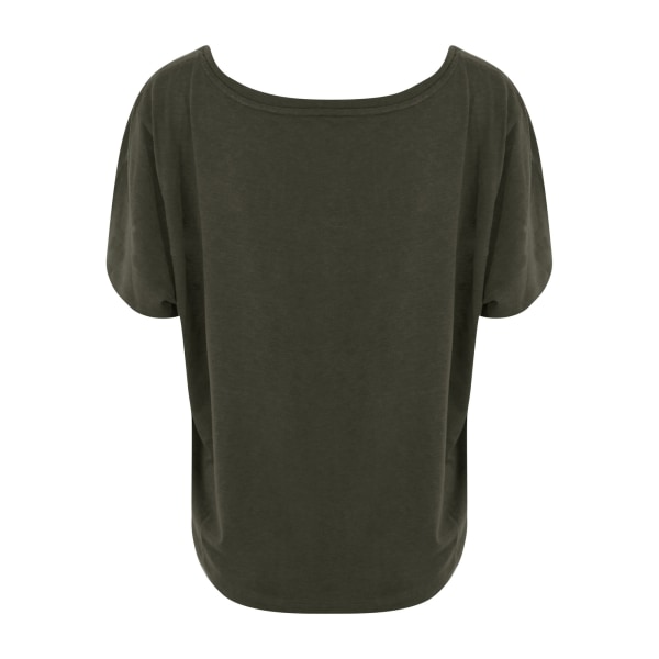 Ecologie Womens/Laides Daintree EcoViscose Cropped T-Shirt S Fe Fern Green S