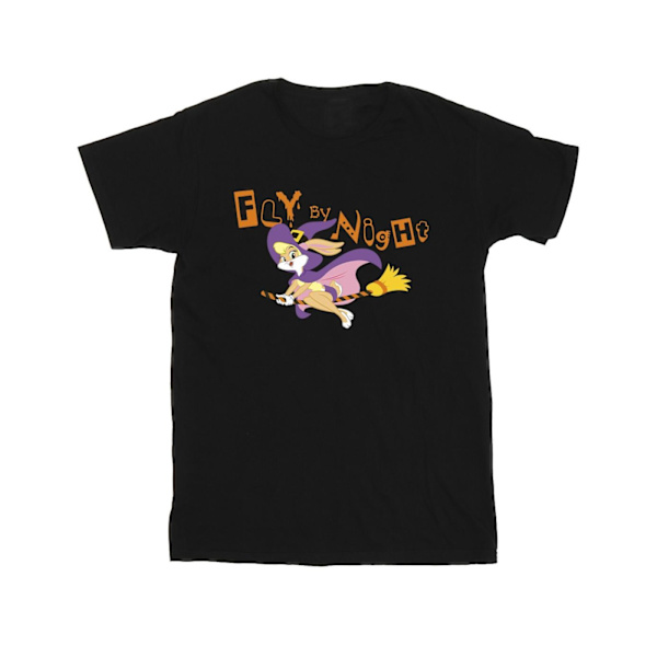 Looney Tunes Girls Lola Fly By Night Bomull T-shirt 7-8 år B Black 7-8 Years