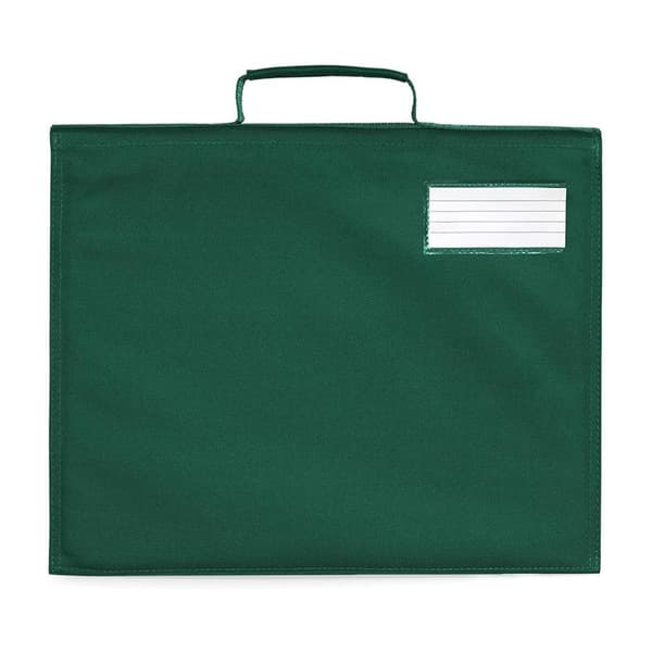 Quadra Classic Book Bag One Size Bottle Green Bottle Green One Size