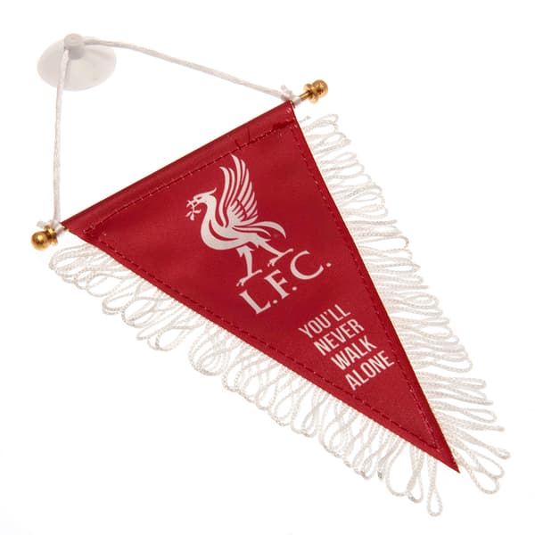 Liverpool FC You´ll Never Walk Alone Triangulär Vimpel One Size Red/White One Size