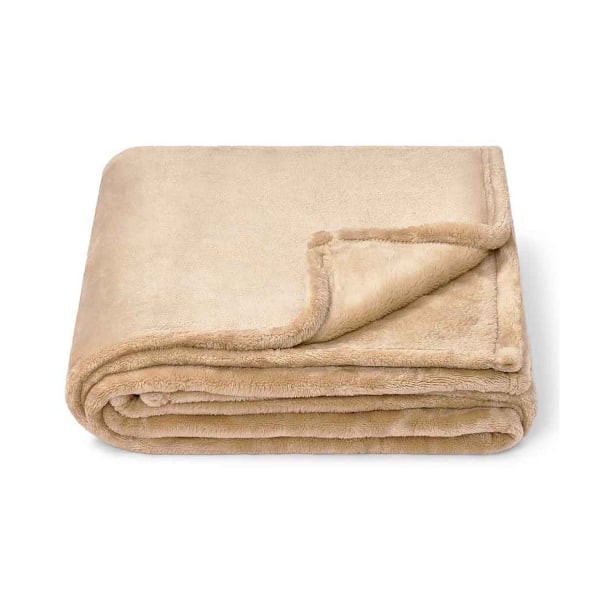 Brand Lab Fleecefilt En Storlek Kamel Camel One Size