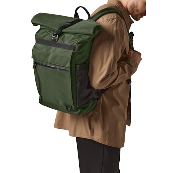 Quadra Axis Roll Top Ryggsäck One Size Forest Night Forest Night One Size