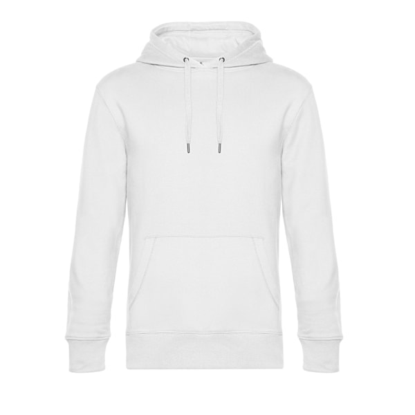 B&C Herr King Hoodie XL Vit White XL