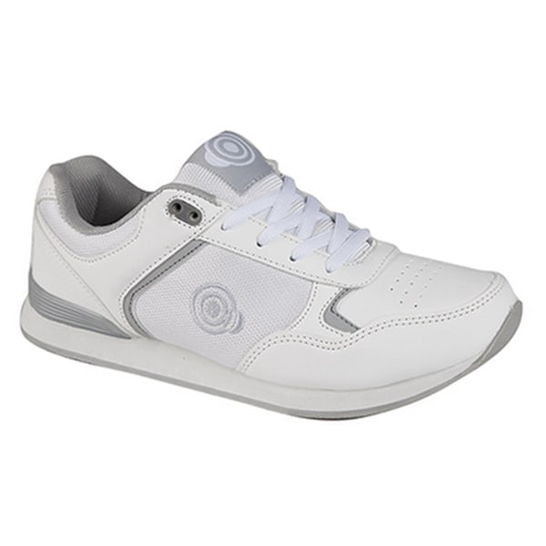 Dek Dam/Dam Kitty Snörning Tränare-Stil Bowls Skor 7 UK White 7 UK