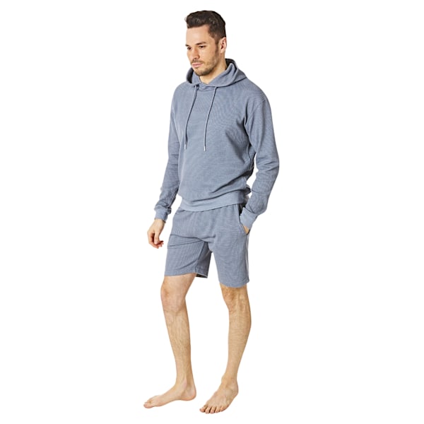 RIPT Essentials Herr Hoodie & Shorts Set L Blå Blue L