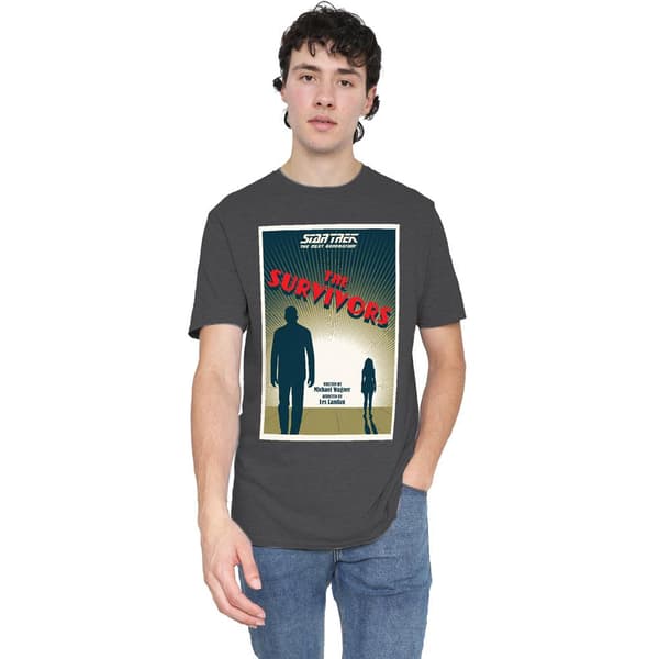 Star Trek Unisex Vuxen The Next Generation Säsong 3 Avsnitt 3 T Charcoal S