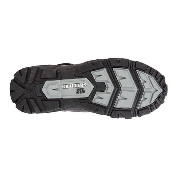Grafters Herr Commander Action Läder Stridskängor 9 UK Svart Black 9 UK