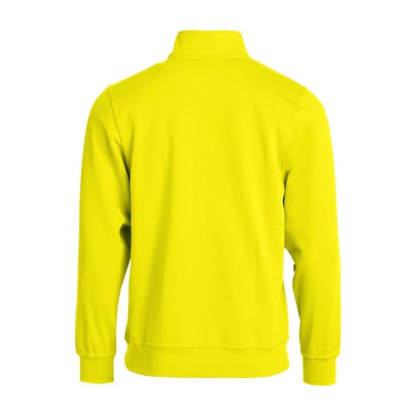 Clique Unisex Vuxen Basic Half Zip Sweatshirt XL Synlighet Gul Visibility Yellow XL