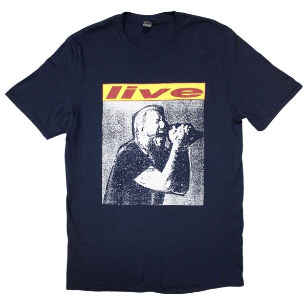 Post Malone Unisex Vuxen Live In Concert T-shirt med print XXL Navy Blue XXL