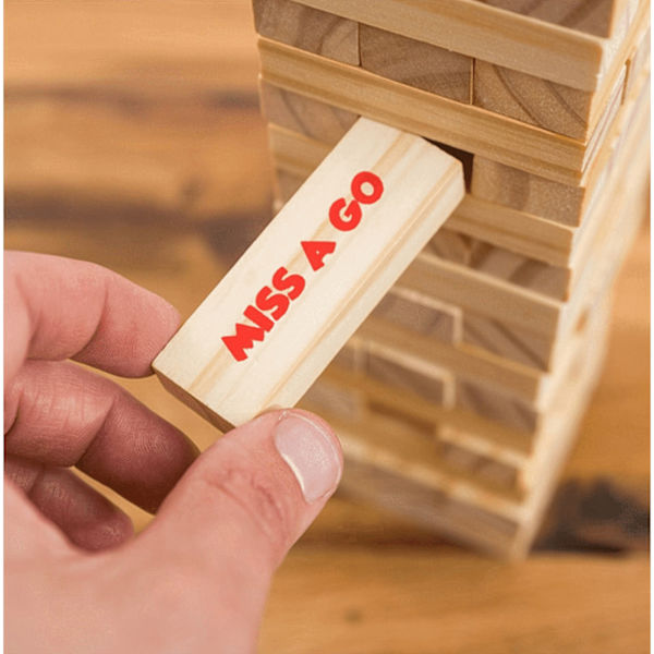 Toyrific Stapelbara block i en storlek naturliga Natural One Size