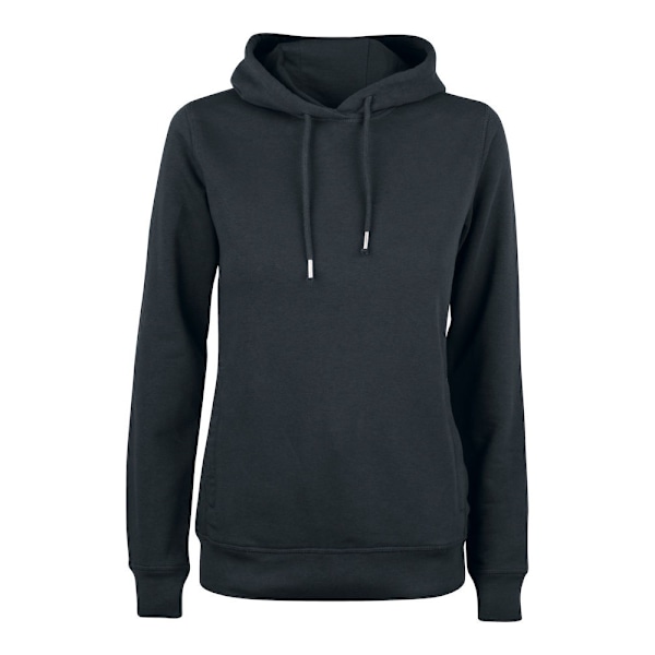 Clique Dam/Dam Premium Melange Hoodie L Svart Black L