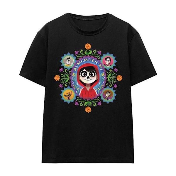 Coco Unisex Vuxen Remember Me Miguel Ernesto Imelda Hector T-Sh Black S