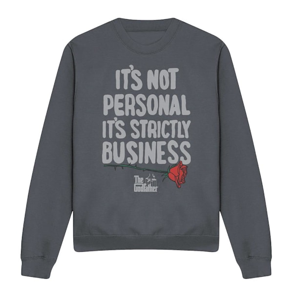 The Godfather Unisex Vuxen Strictly Business Sweatshirt XXL Cha Charcoal XXL