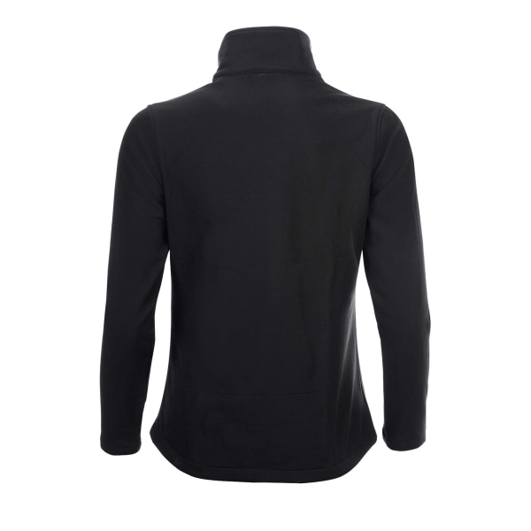 SOLS Dam/Kvinnor Race Full Zip Vattenavvisande Softshell Jacka Black S