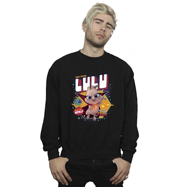 DC Comics Herr DC League Of Super-Pets Lulu Evil Genius Sweatshirt Black XXL