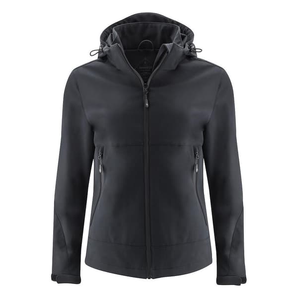 James Harvest Dam Lodgetown Soft Shell Jacka M Svart Black M