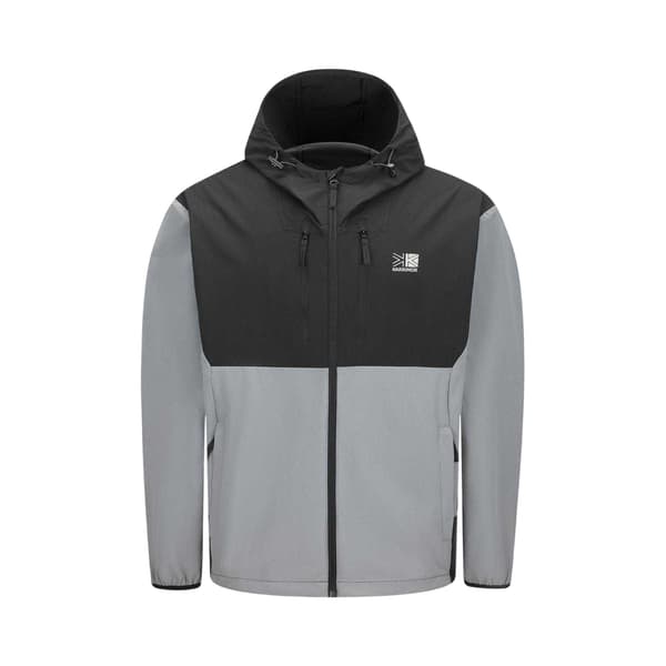 Karrimor Herr Base Camp Vindtät Softshelljacka M Grå/Svart Grey/Black M