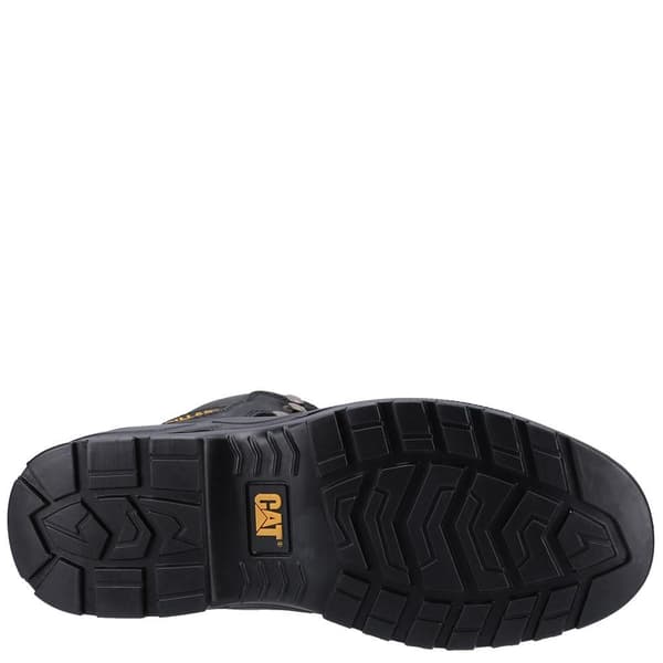 Caterpillar Herr Striver Mid S3 Säkerhetskängor i Läder 11 UK Svart Black 11 UK