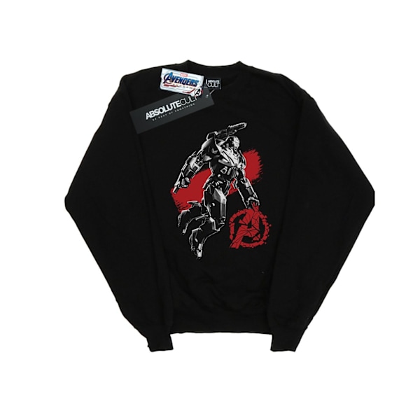 Marvel Pojkar Avengers Endgame Mono War Machine Sweatshirt 5-6 År Black 5-6 Years