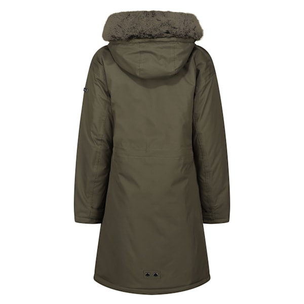 Regatta Dam/Kvinnor Samaria Vattentät Jacka 10 UK Mörk Khaki Dark Khaki 10 UK