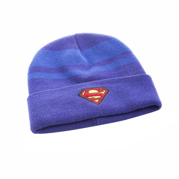Superman Logo Beanie One Size Blå Blue One Size