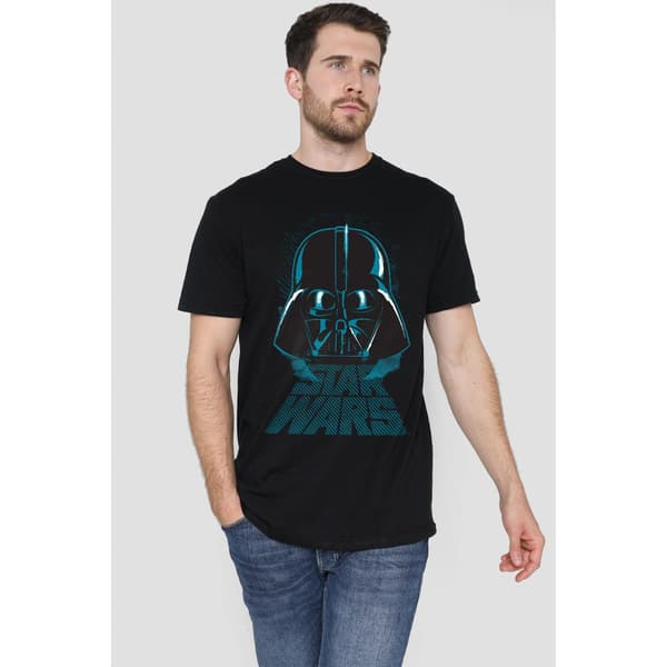 Star Wars Herr Darth Vader Distressed T-Shirt L Svart Black L