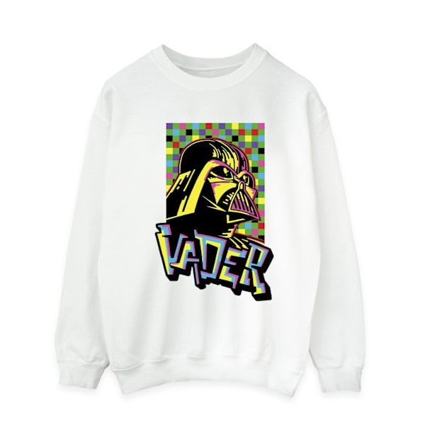 Star Wars Herr Vader Graffiti Pop Art Sweatshirt M Vit White M