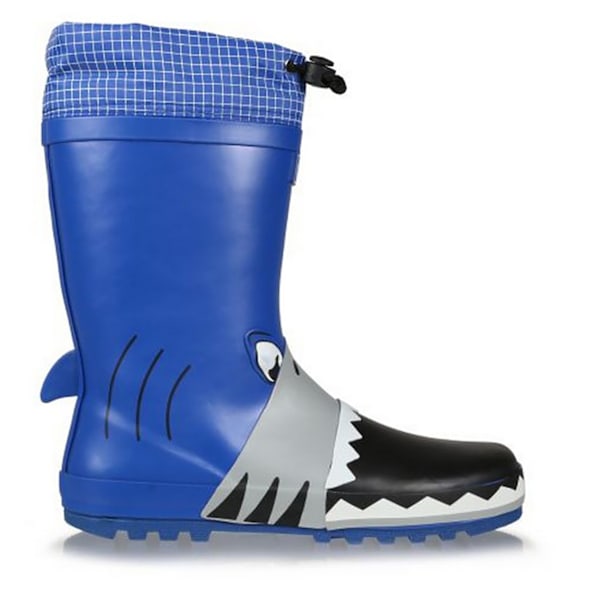 Dare 2B Barn/Barn Mudplay Dinosaurie Wellingtons 1 UK Haj/Nautic Shark/Nautic 1 UK