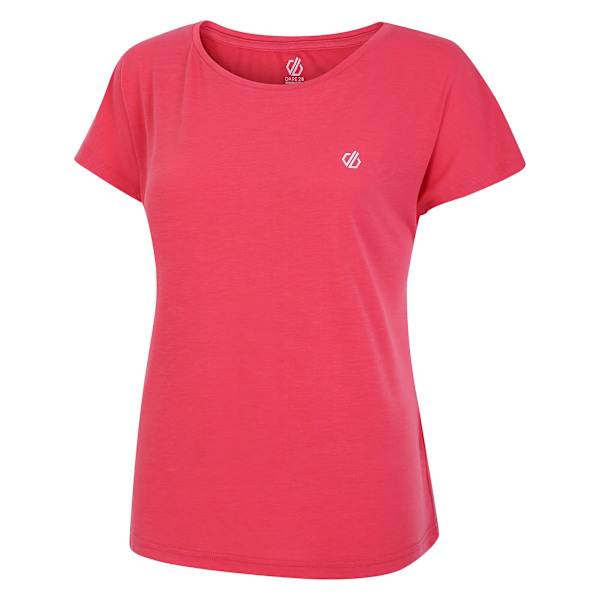 Dare 2B Dam T-shirt Persisting Marl Lättvikts 8 UK Sorbet Pink 8 UK