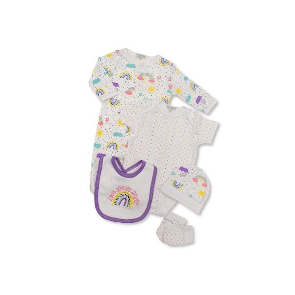 Nursery Time Baby Love Shines Bright Presentset (5 delar) 3-6 månader Multicolour 3-6 months