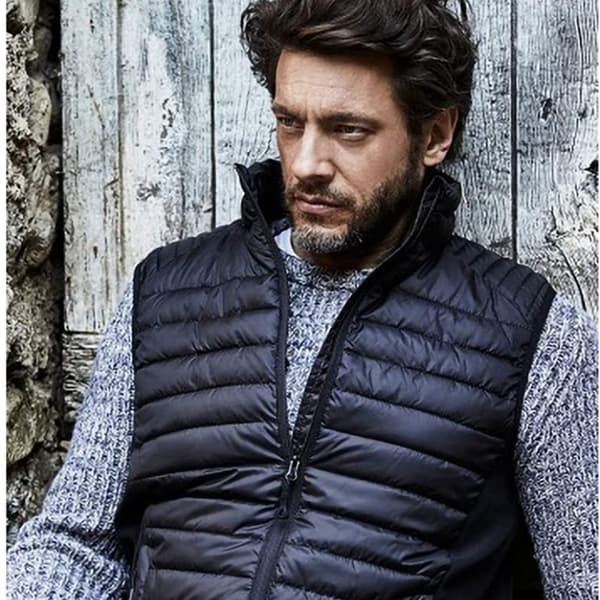 Tee Jays Vadderad Zepelin Väst Jacka / Gilet Herr M Deep Navy Deep Navy M