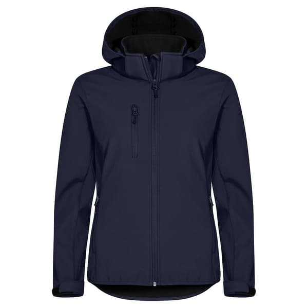 Clique Dam/Dam Klassisk Softshelljacka S Mörk Marinblå Dark Navy S