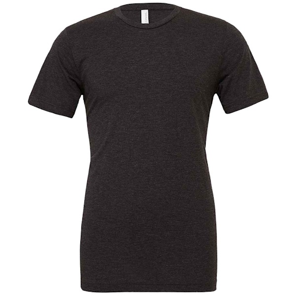 Bella + Canvas Unisex Tri-Blend T-shirt XXL Charcoal Black Charcoal Black XXL