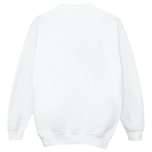 Friends Girls Central Perk Outline Sweatshirt 5-6 år Vit White 5-6 Years