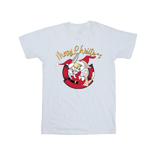 Looney Tunes Girls Lola Merry Christmas Bomull T-shirt 3-4 år White 3-4 Years