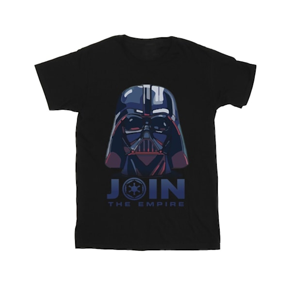 Star Wars: A New Hope T-shirt i bomull för flickor 5-6 år, svart Black 5-6 Years