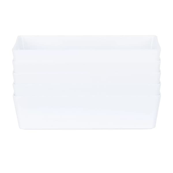 Wham Studio Bricka Rektangulär 4.01 Isvit 17 x 25cm En Storlek One Colour One Size