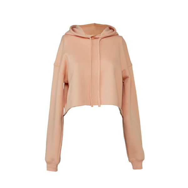 Bella + Canvas Dam Hoodie i Fleece, L Peach Peach L