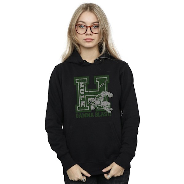 Marvel Womens/Ladies Hulk Gamma Blast Hoodie XL Svart Black XL