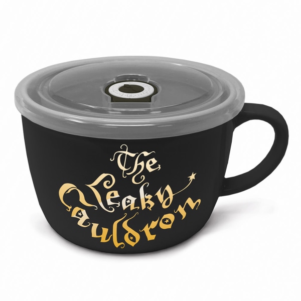 Harry Potter The Leaky Cauldron Soup Bowl One Size Svart/Gul Black/Yellow One Size