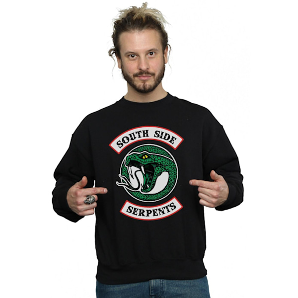 Riverdale Mens Southside Serpents Sweatshirt M Svart Black M