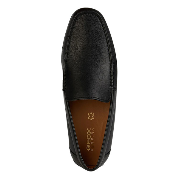 Geox Herr U Kosmopolis Läder Grip Mockasiner 7 UK Svart Black 7 UK